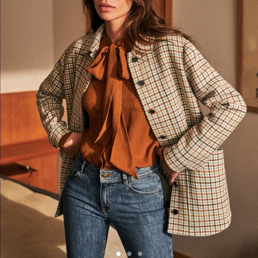 FOUND sezane will jacket xs/s